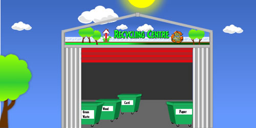 Tom has a yard and recycle centre