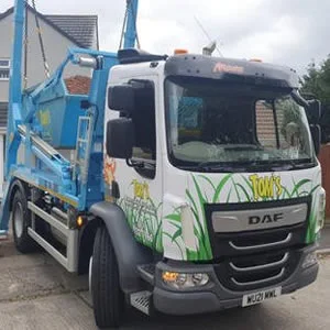 Skip lorry photo